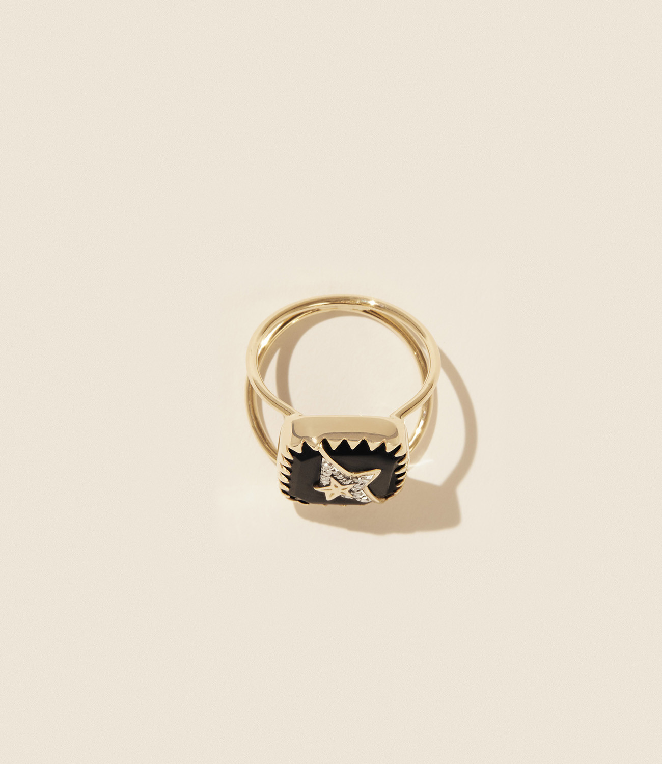 Pascale Monvoisin Ring VARDA N°1 BLACK DIAMOND