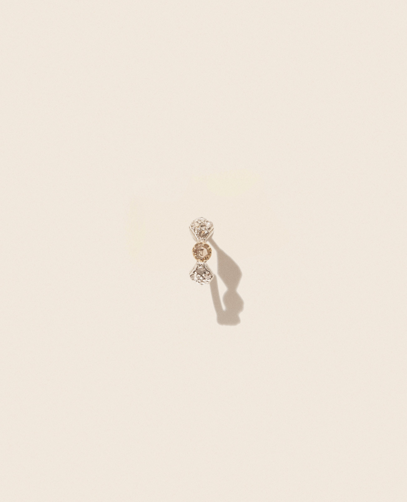 ADELE N°1 DIAMOND earring pascale monvoisin jewelry paris