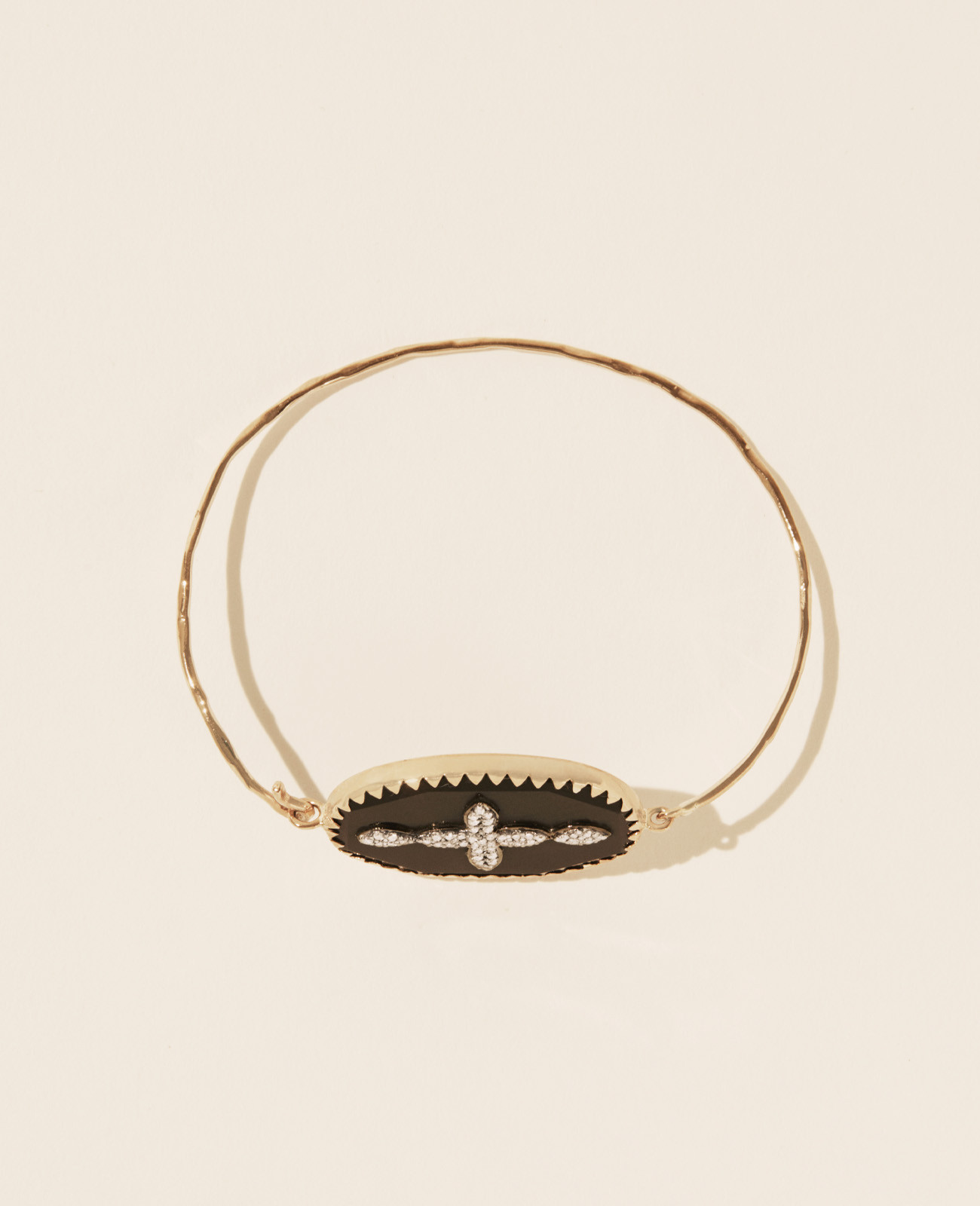 bracelet GARANCE N°2 NOIR DIAMANT bijoux pascale monvoisin paris
