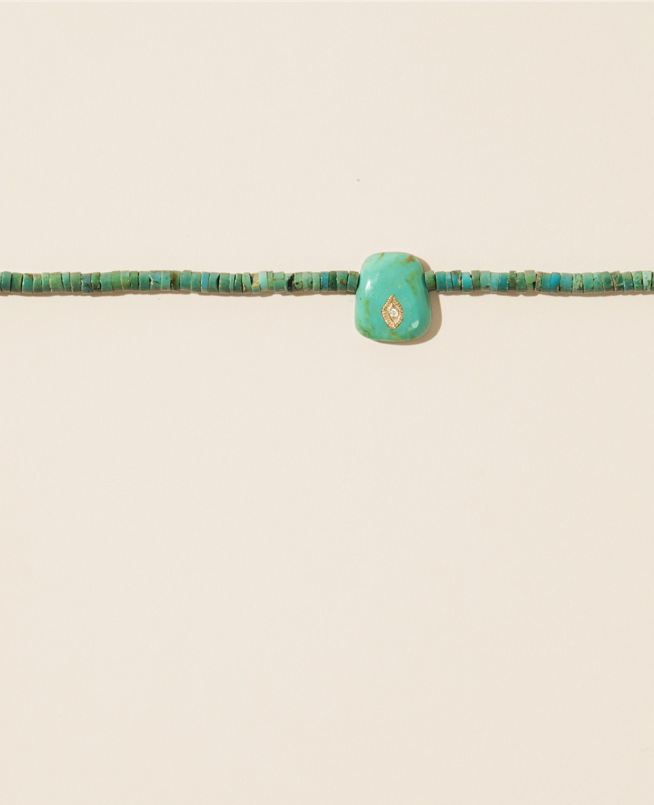 TAYLOR N°2 TURQUOISE necklace pascale monvoisin jewelry paris