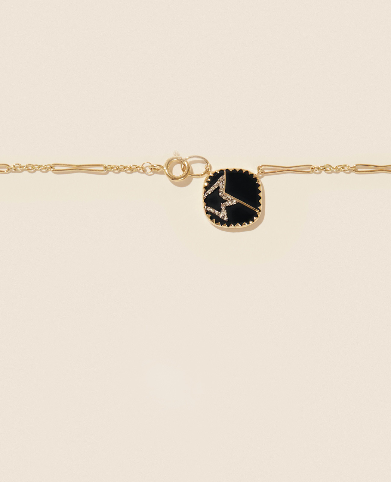 VARDA N°2 BLACK DIAMOND necklace pascale monvoisin jewelry paris VARDA N°2 BLACK DIAMOND necklace pascale monvoisin jewelry paris