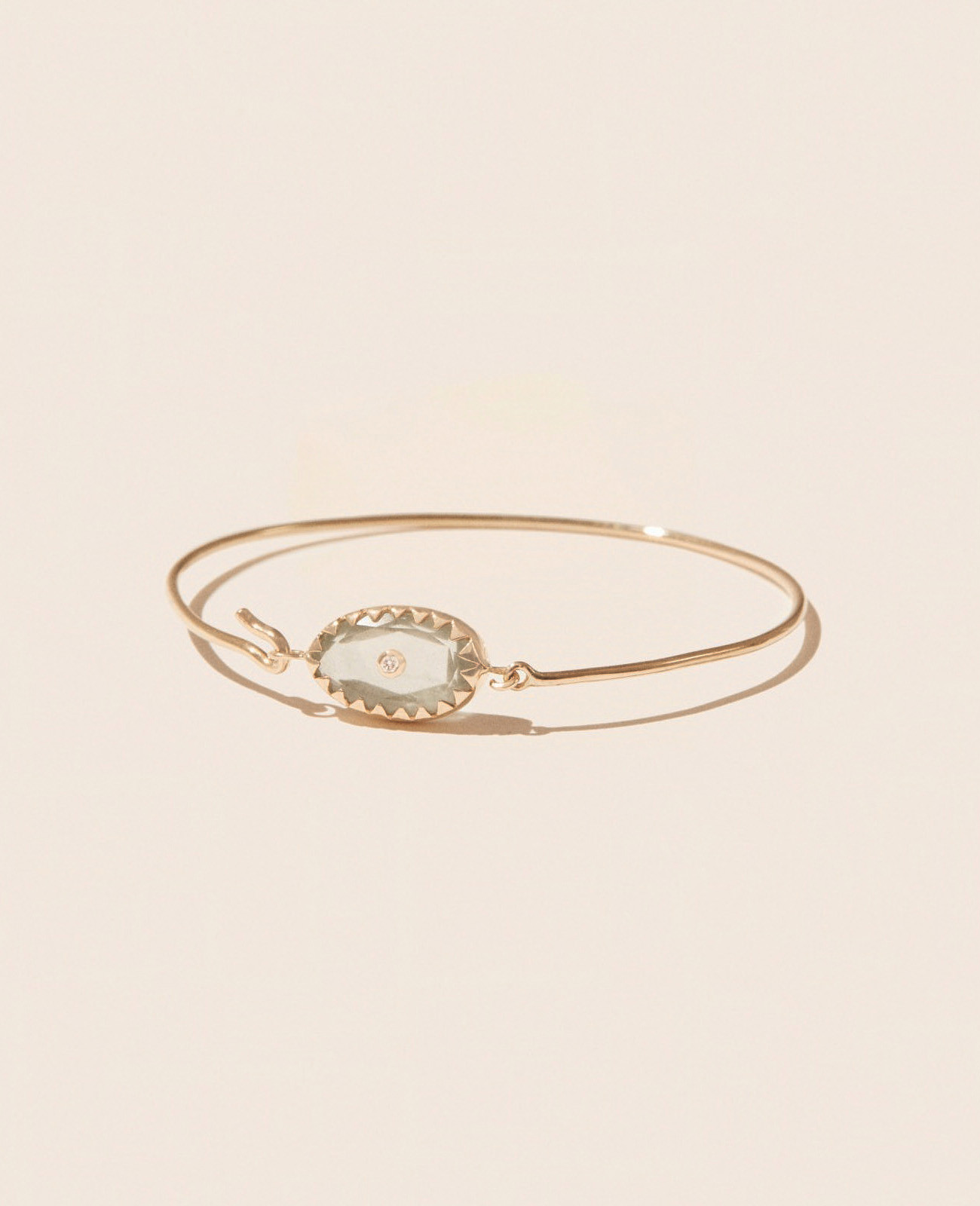 ORSO AQUAMARINE bracelet pascale monvoisin jewelry paris