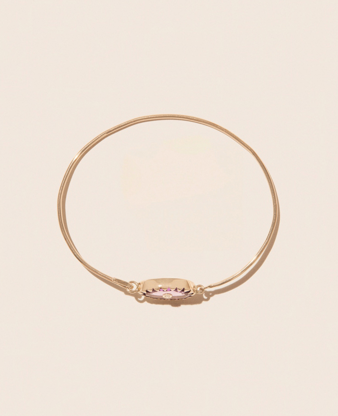 ORSO PURPLE AMETHYST bracelet pascale monvoisin jewelry paris