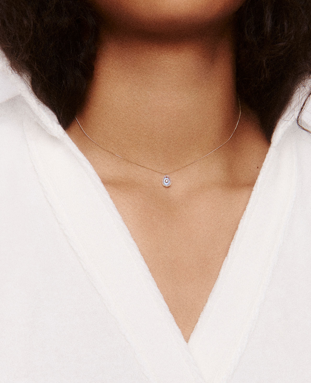 ORSO AQUAMARINE necklace pascale monvoisin jewelry paris