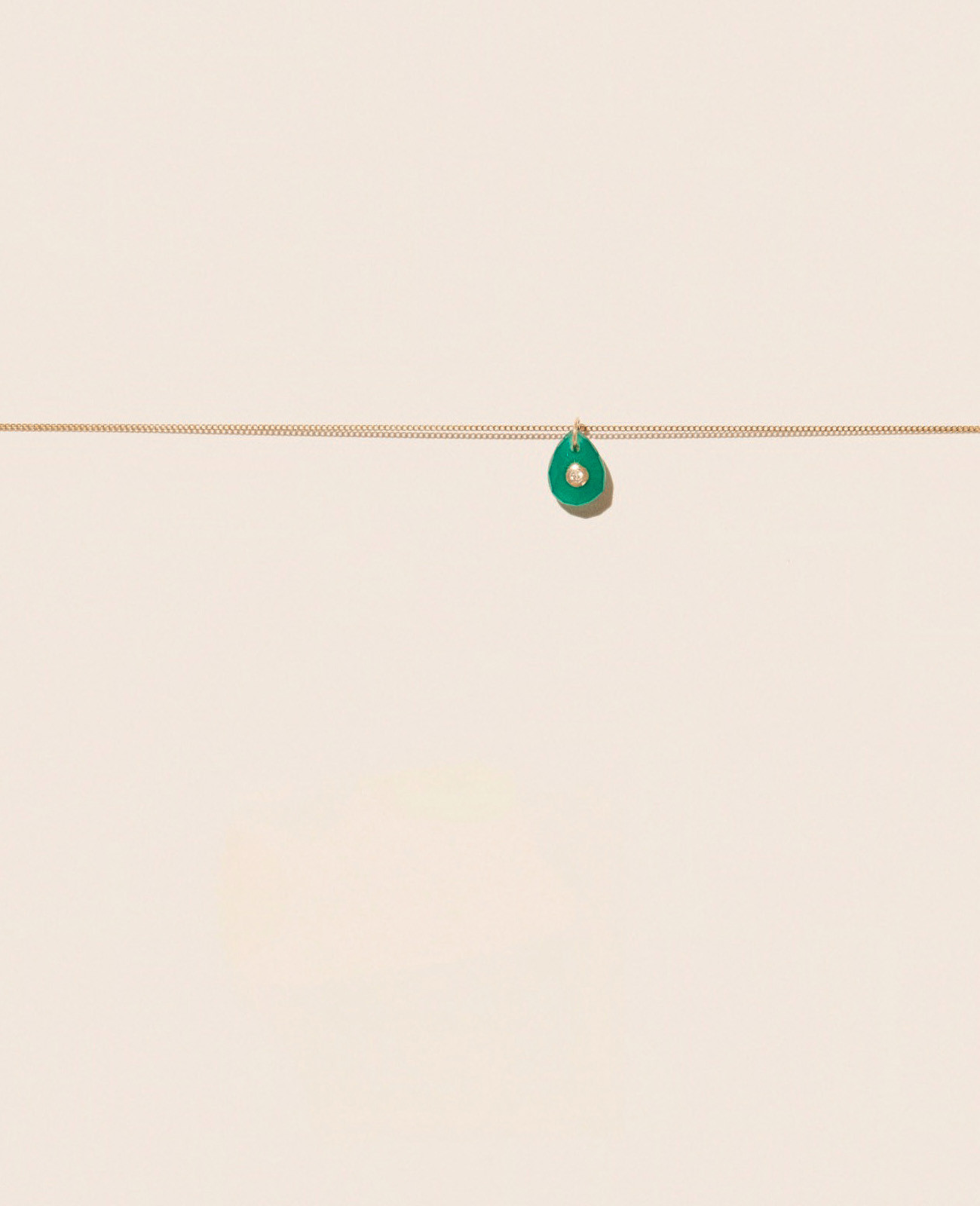 ORSO GREEN ONYX necklace pascale monvoisin jewelry paris