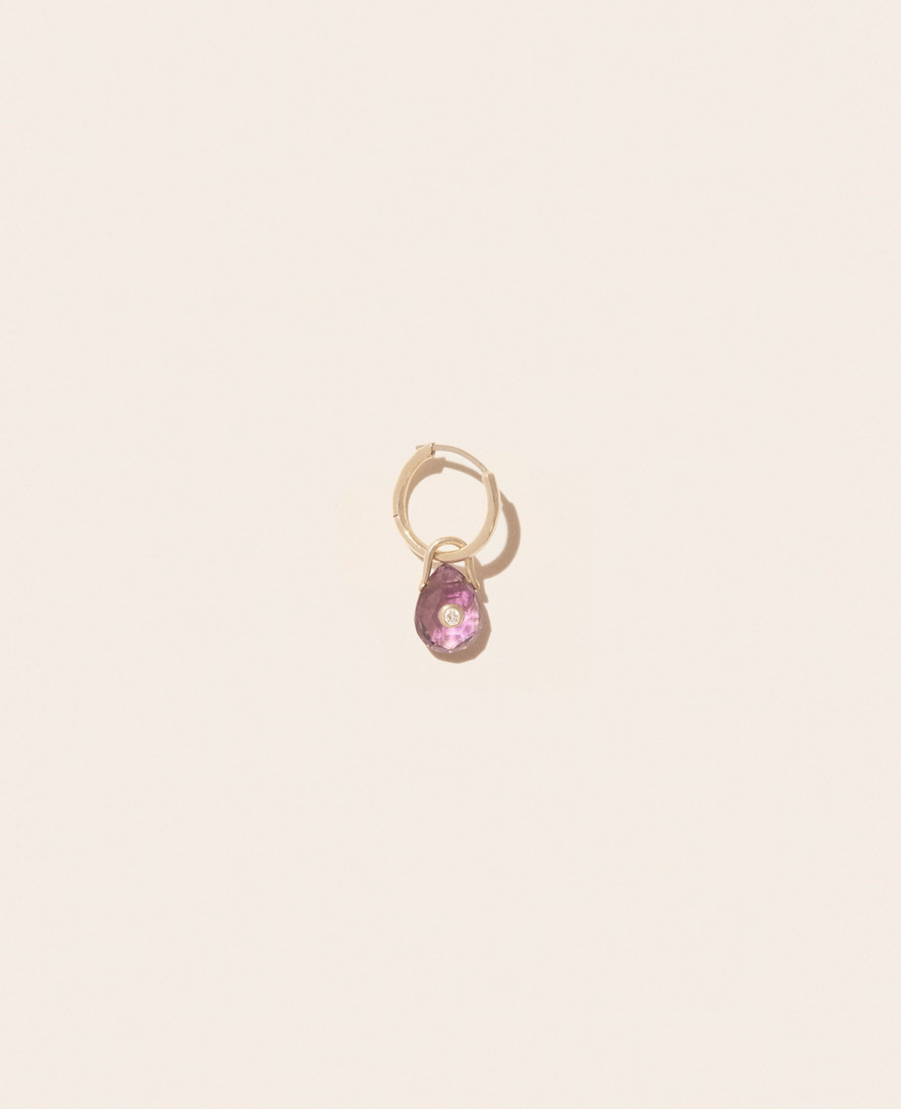 ORSO PURPLE AMETHYST earring pascale monvoisin jewelry paris