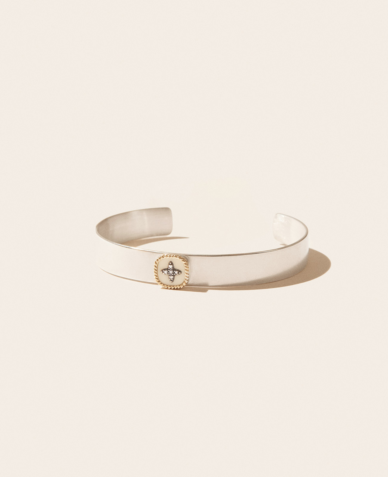 BOWIE WHITE DIAMOND bracelet pascale monvoisin jewelry paris