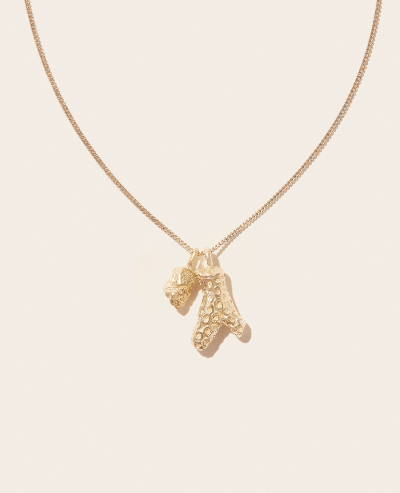JUNE GOLD necklace pascale monvoisin jewelry paris