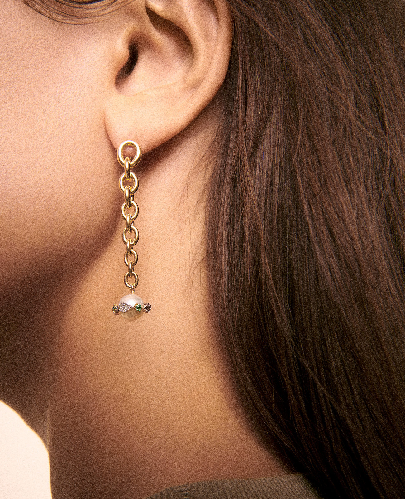 CHELSEA N°2 earring pascale monvoisin jewelry paris
