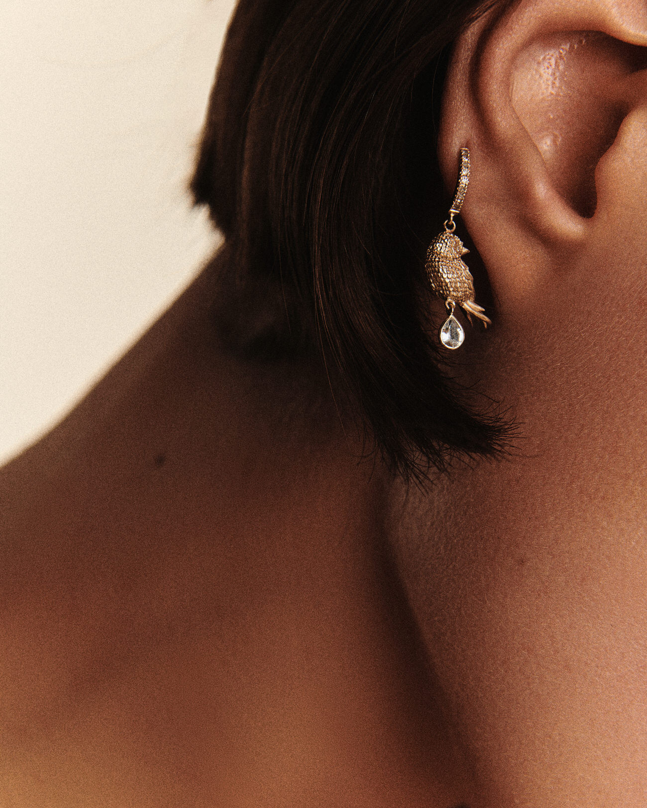 PALERME BIRD earring pascale monvoisin jewelry paris