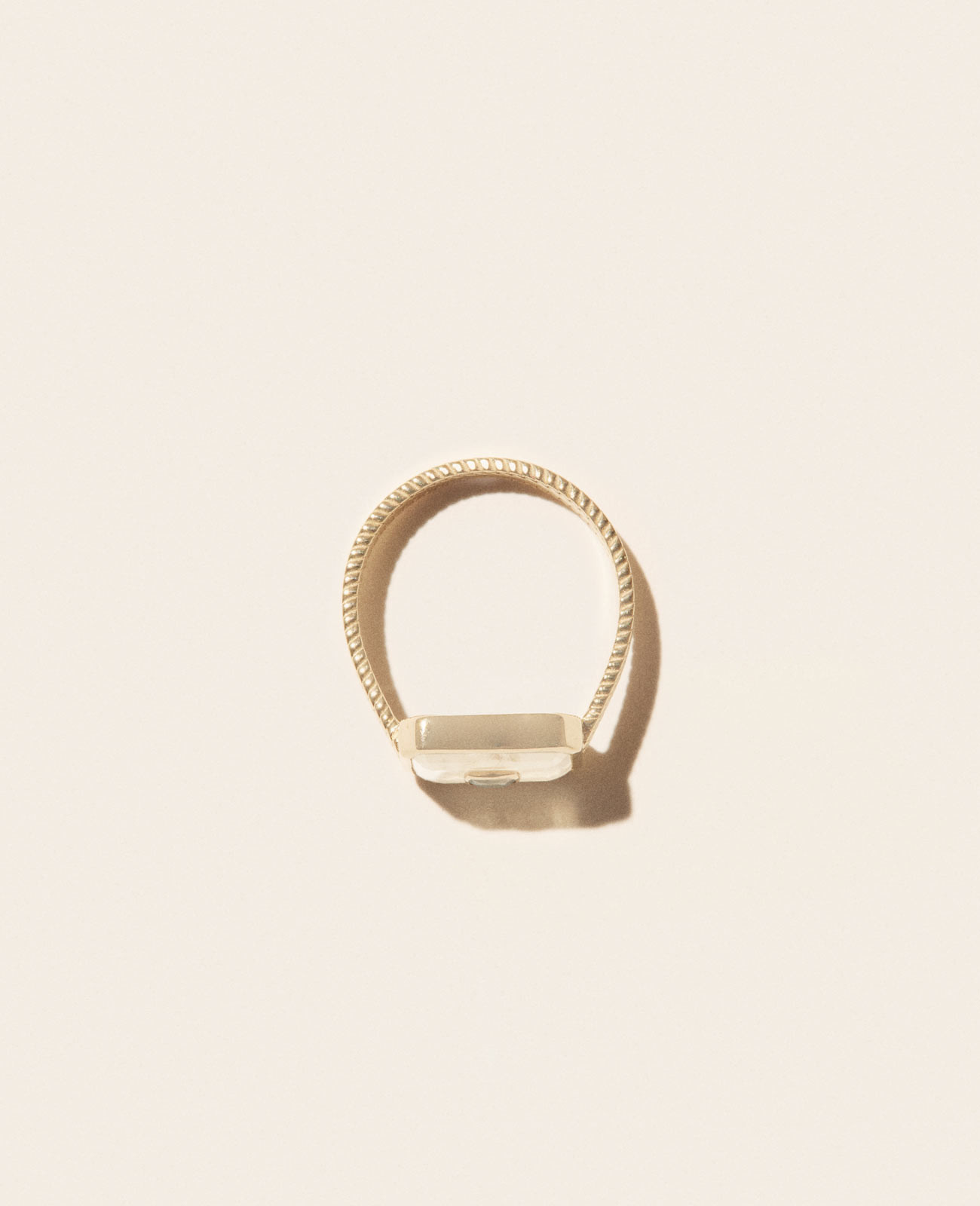 ANTON N°1 MOONSTONE ring pascale monvoisin jewelry paris