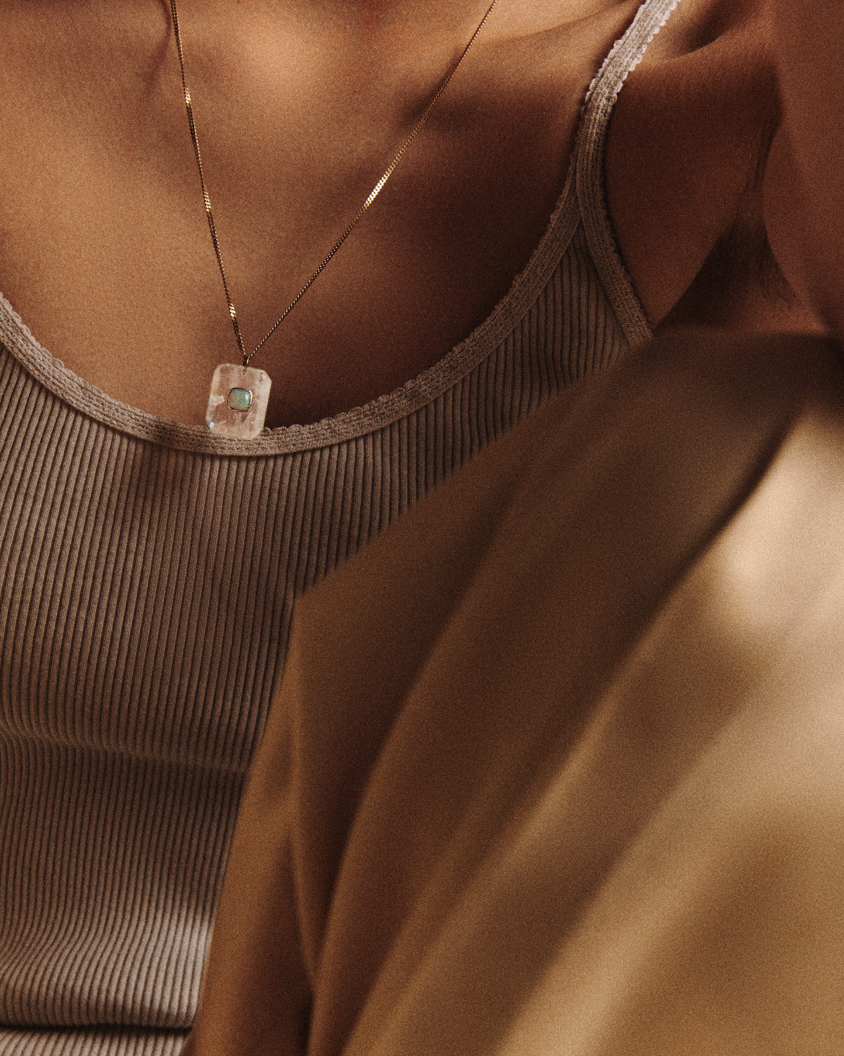 ANTON N°1 MOONSTONE necklace pascale monvoisin jewelry paris